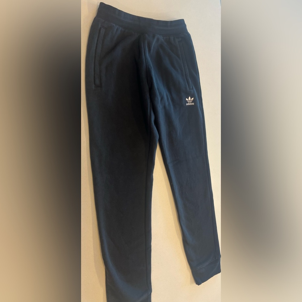 Adidas Men's Dark Joggers with Logo